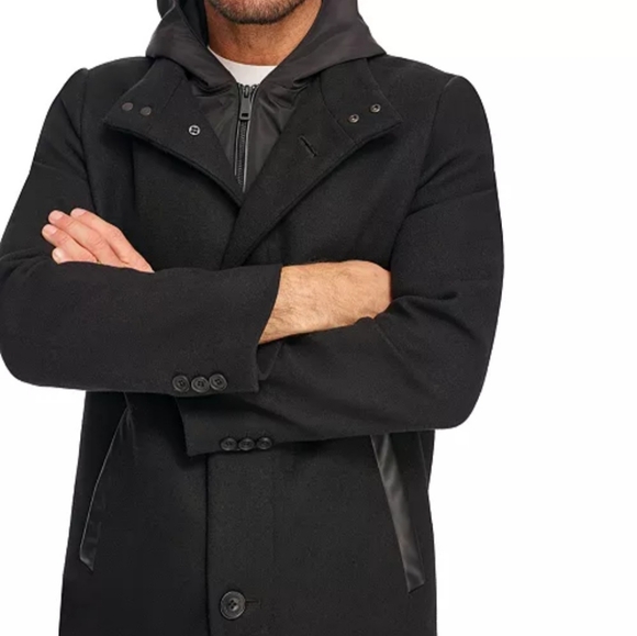 Men's Kenneth Cole Black Jacket size XXL - Picture 1 of 12